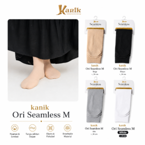 Kaos Kaki Kanik Ori Seamless M