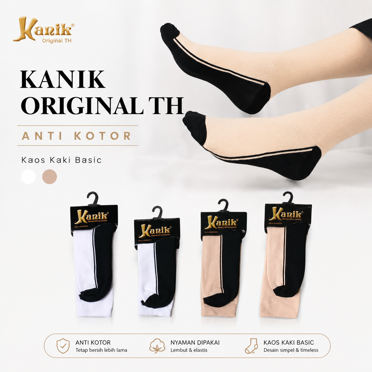 Kaos Kaki Kanik Original TH
