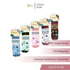 Kaos Kaki Kidsa Batita Alphabet Flower