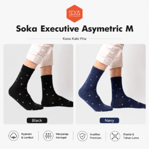 Kaos Kaki Soka Executive Asymetric M