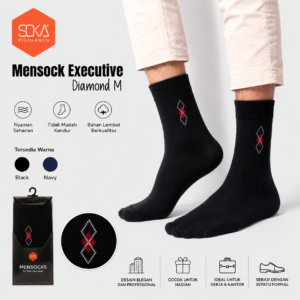 Kaos Kaki Soka Executive Diamond M