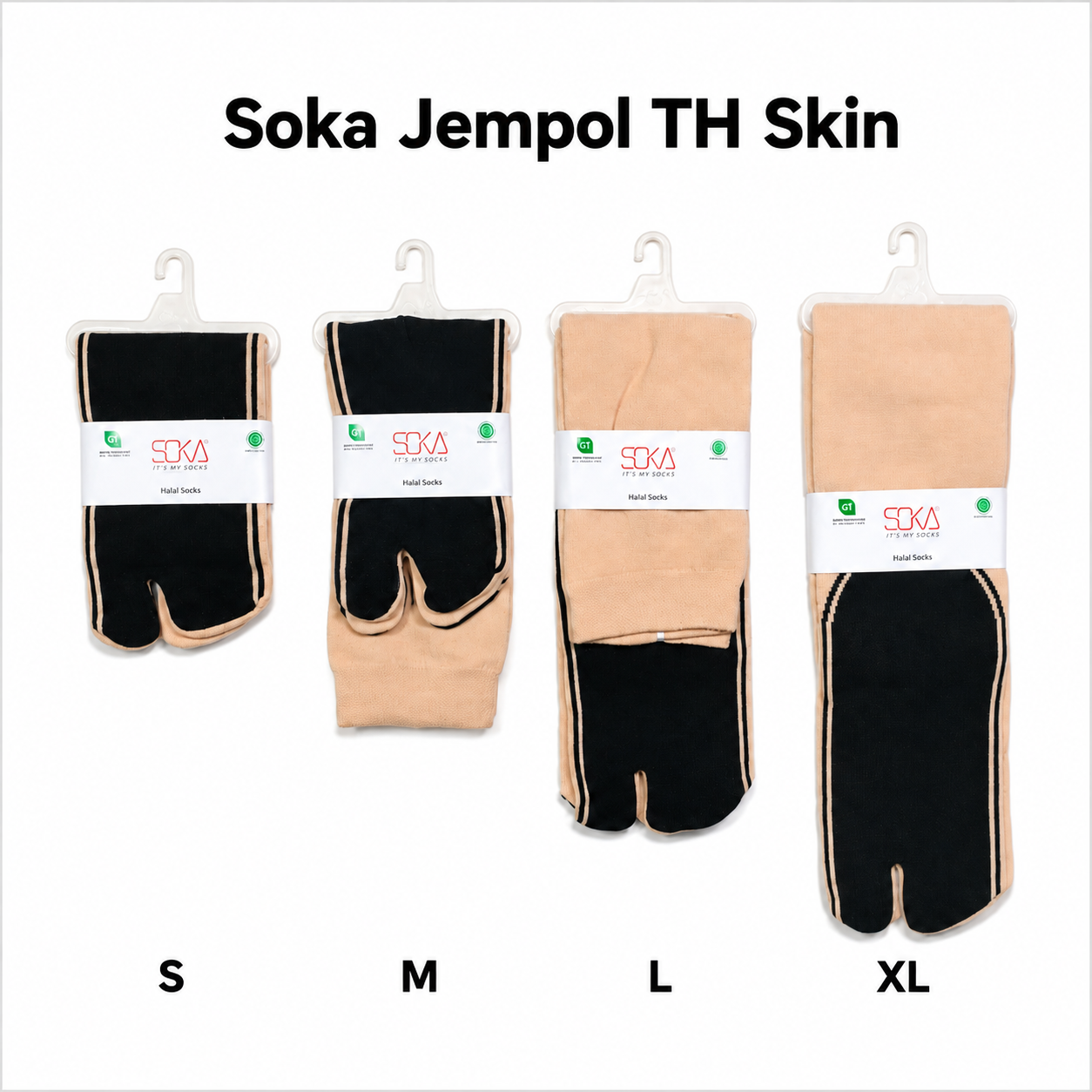 Kaos Kaki Soka Jempol TH Skin Series