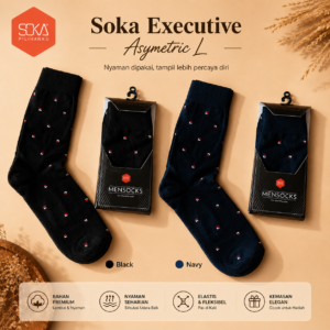 Kaos Kaki Soke Executive Asymetric L