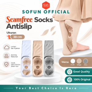 Kaos Kaki Soka Ori Seamfree Antislip L
