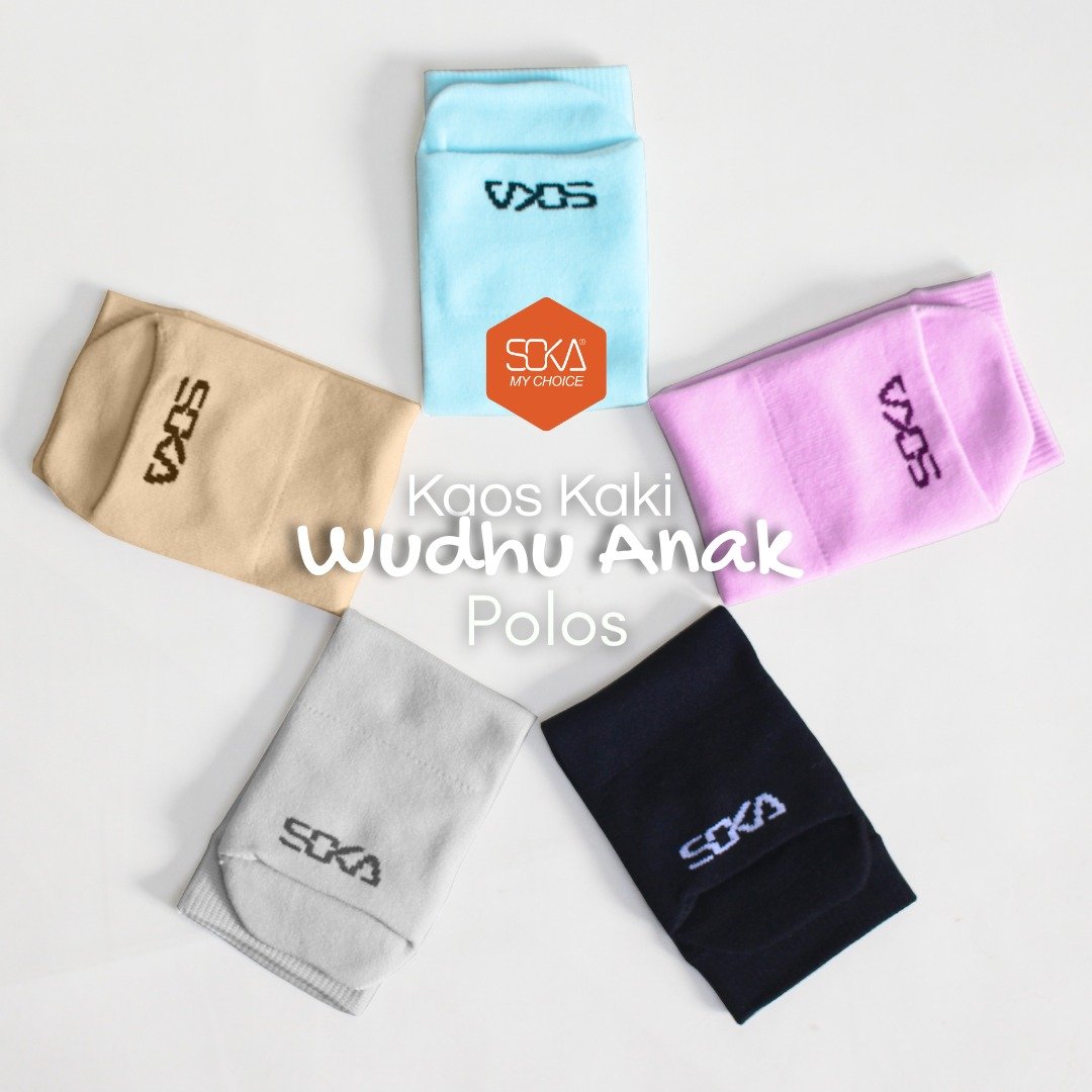 Soka Wudhu Anak Polos