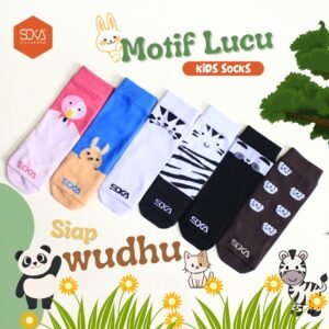 Soka Wudhu Kids Motif