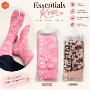 Kaos Kaki Soka Essentials Rose