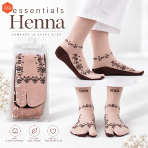 Kaos Kaki Soka Essentials Henna
