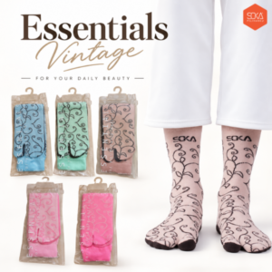 Kaos Kaki Soka Essentials Vintage