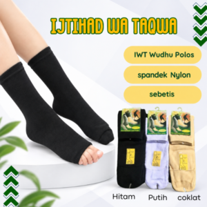 Kaos Kaki IWT Wudhu Betis