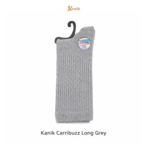 Kaos-Kaki-Kanik-Carribuzz-Long-Grey