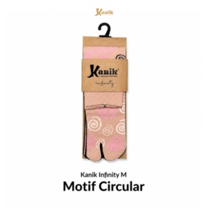 Kaos Kaki Kanik Infinity Motif Circular