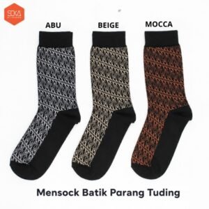 Kaos Kaki Soka Mensock Batik Tuding