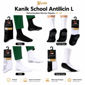 Kaos Kanik Kanik School Anti Slip L