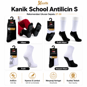 Kaos Kanik Kanik School Anti Slip S