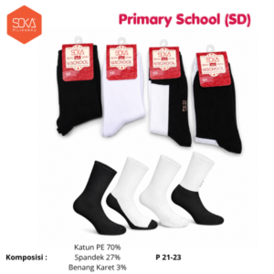 Kaos Kaki Soka School SD