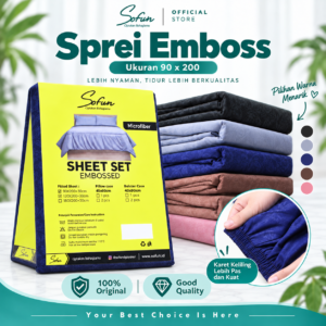 Sofun Sprei Emboss 90 x 200