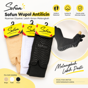 Kaos Kaki Sofun Wupol Anti Licin